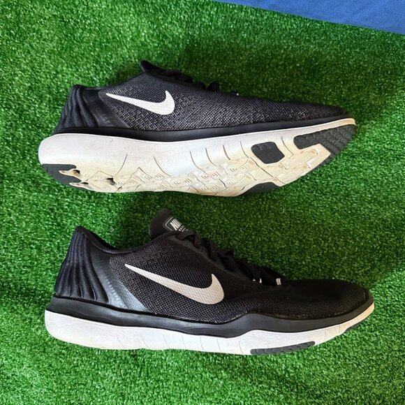 Nike Flex Supreme TR5 Flywire Women Size 8.5 Training Walking Shoes Black 852467 - Picture 6 of 11